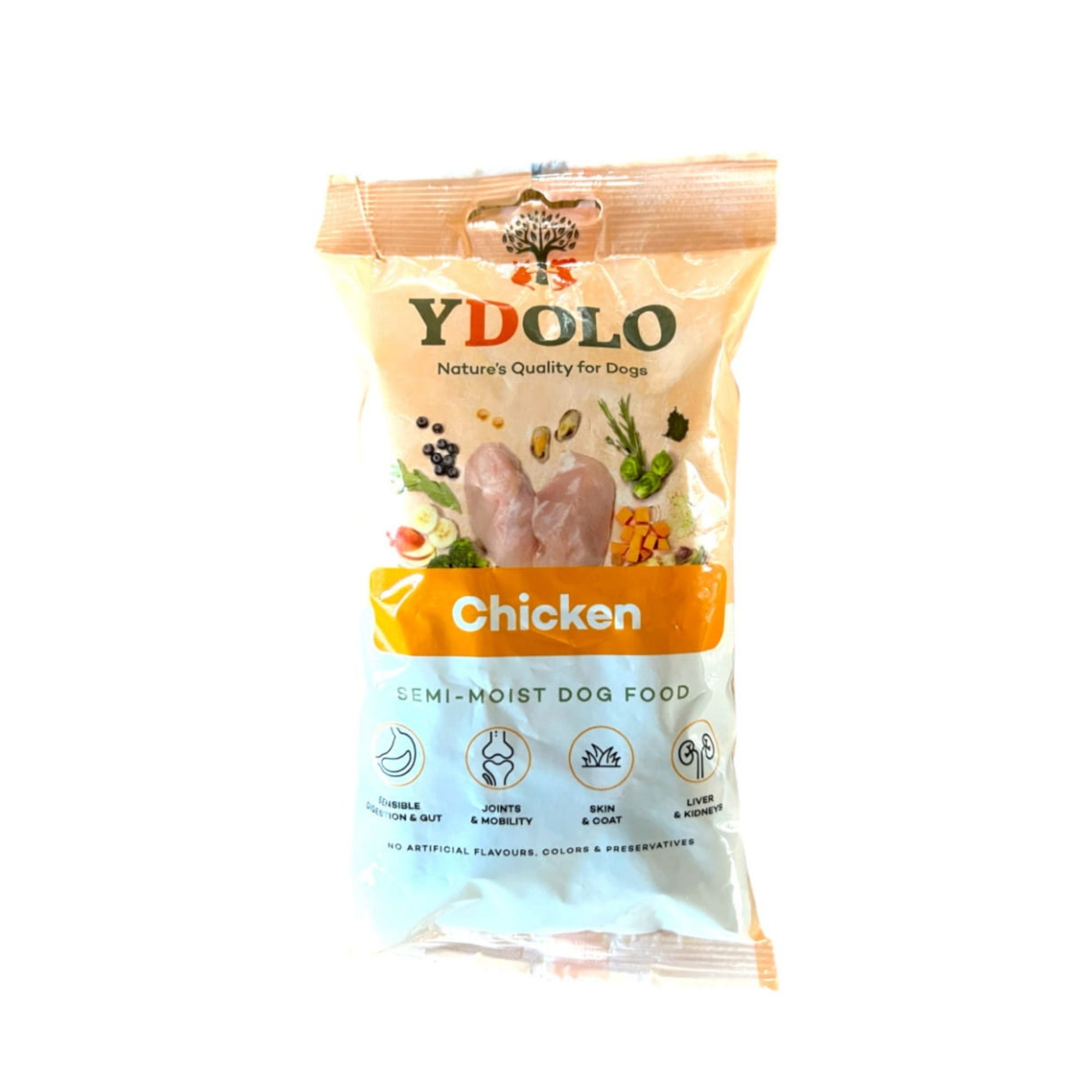 YDOLO Chicken – kurczak i ryby – półwilgotna karma dla psa 100g YDOLO Chicken - kurczak i ryby - półwilgotna karma dla psa 100g - obrazek 1